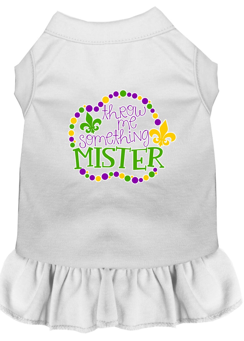 Pet Dress "Throw Me Something Mister"