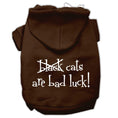Load image into Gallery viewer, Halloween Pet Hoodie "Black Cats Are Bad Luck"
