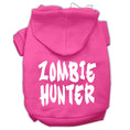Load image into Gallery viewer, Halloween Pet Hoodie Screen Printed, "Zombie Hunter"
