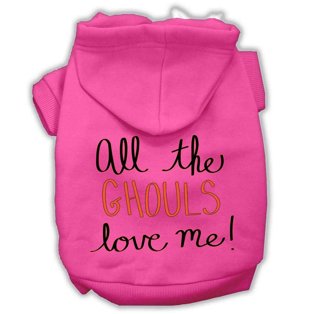 Halloween Pet Hoodie "All The Ghouls Love Me"