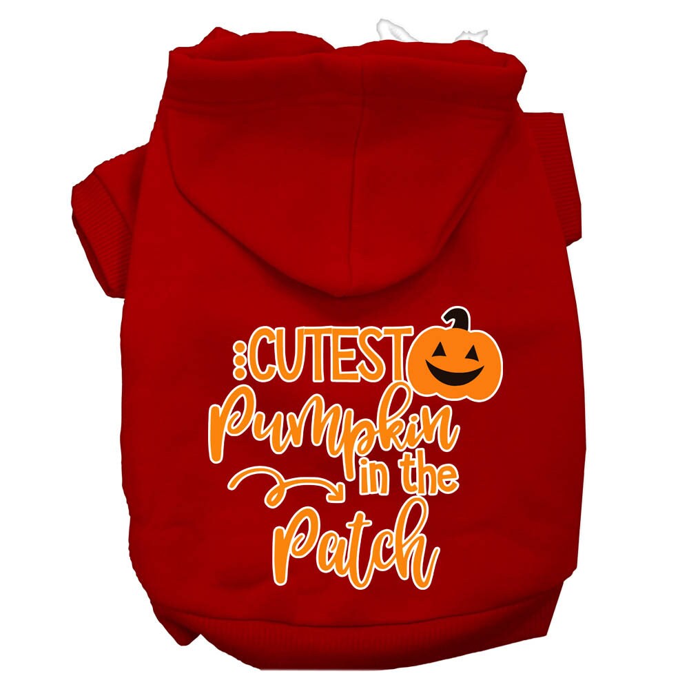 Halloween Pet Hoodie "Cutest Pumpkin In The Patch"