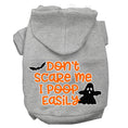 Load image into Gallery viewer, Halloween Pet Hoodie "Don't Scare Me, I Poop Easily"
