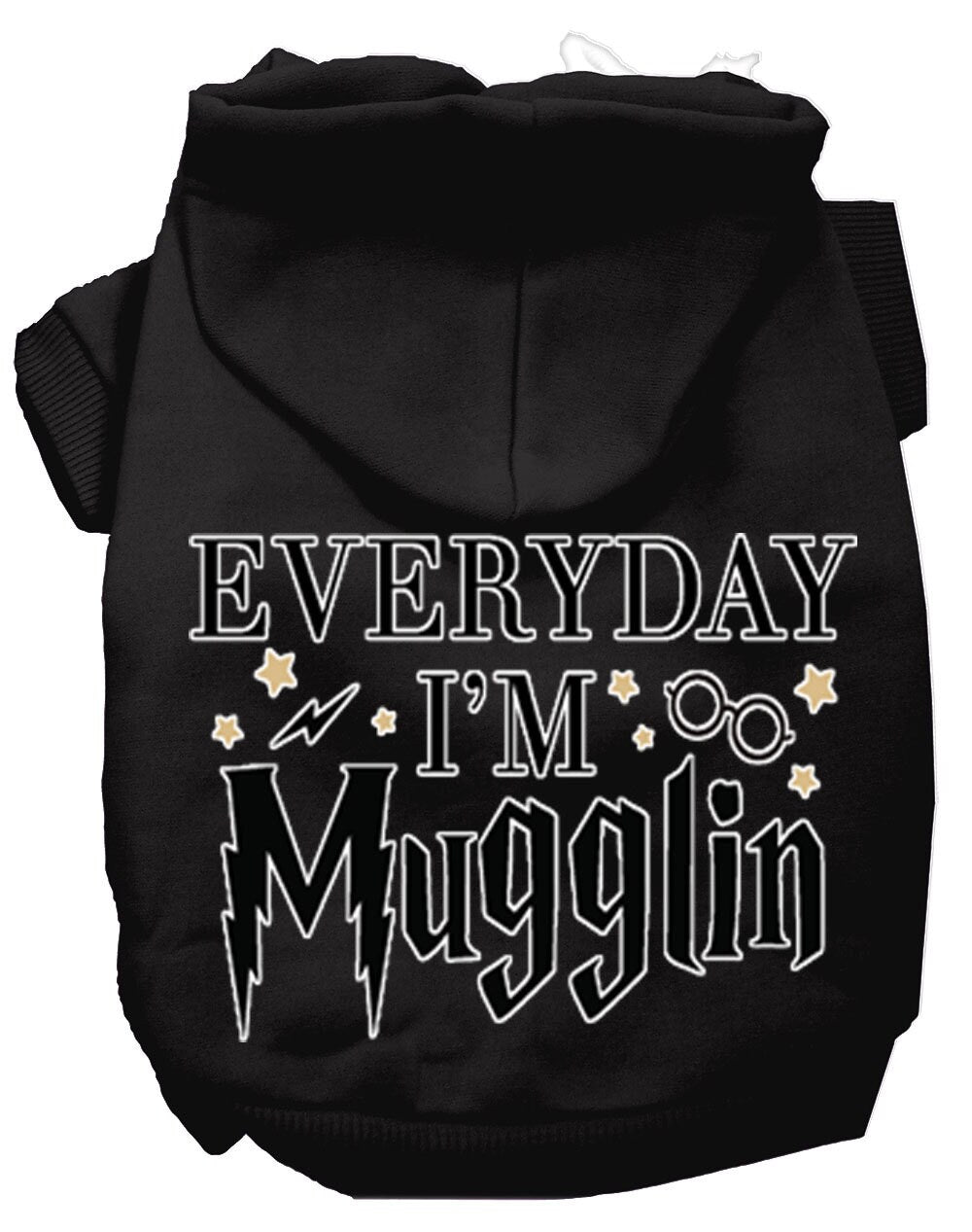 Pet Hoodie "Everyday I'm Mugglin"