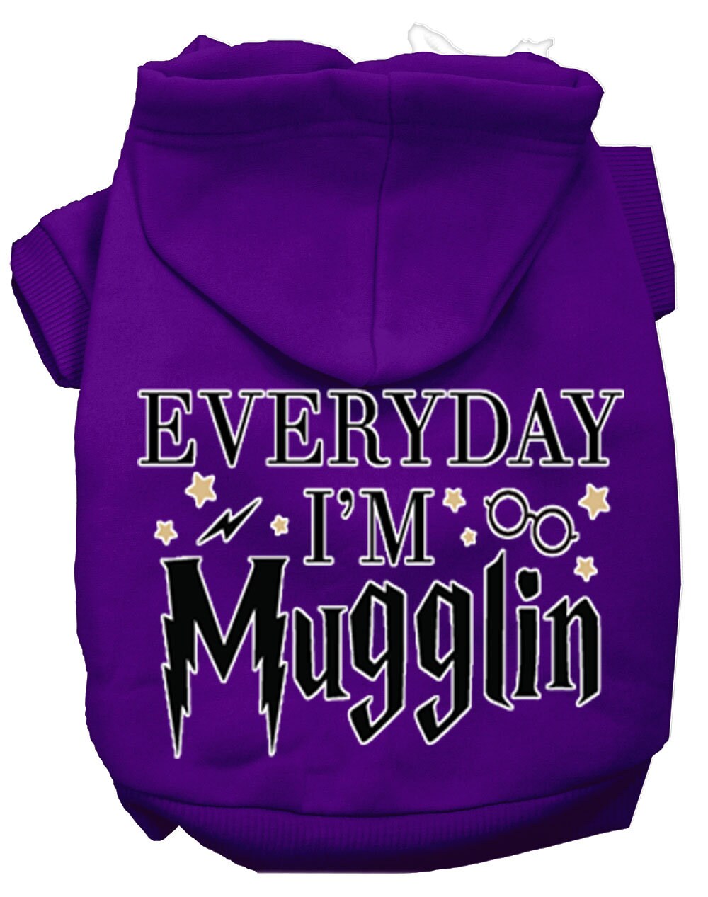 Pet Hoodie "Everyday I'm Mugglin"