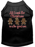 Load image into Gallery viewer, Christmas Pet Shirt "All I Want For Christmas Is A Few Good Men"
