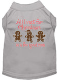 Load image into Gallery viewer, Christmas Pet Shirt "All I Want For Christmas Is A Few Good Men"
