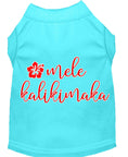 Load image into Gallery viewer, Christmas Pet Dog & Cat Shirt Screen Printed, "Mele Kalikimaka"
