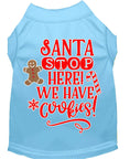 Load image into Gallery viewer, Christmas Pet Dog & Cat Shirt Screen Printed, "Santa, We Have Cookies"
