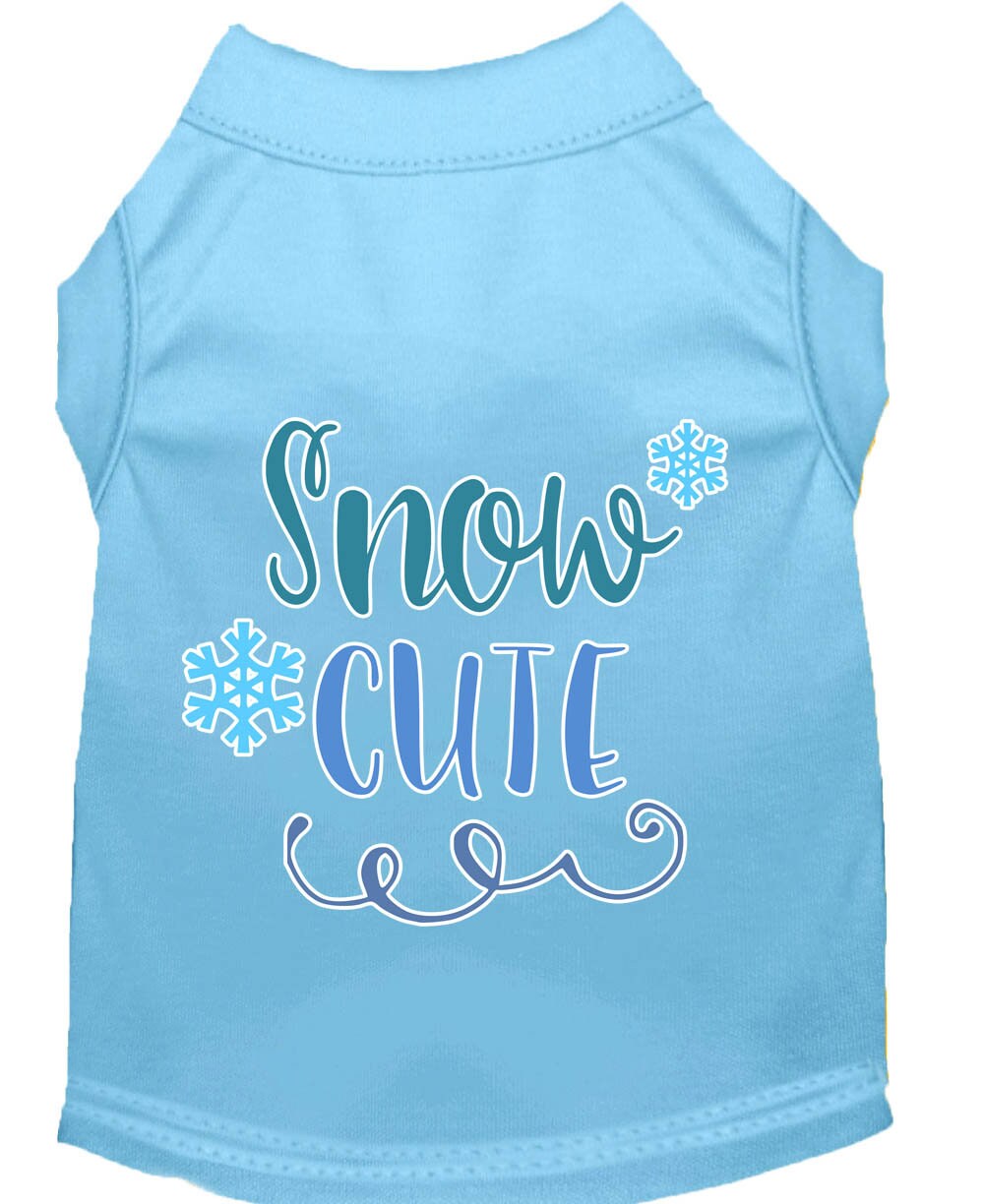 Christmas Pet Shirt "Snow Cute"