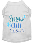 Load image into Gallery viewer, Christmas Pet Shirt "Snow Cute"
