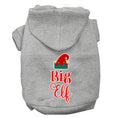 Load image into Gallery viewer, Christmas Pet Hoodie Screen Printed, "Big Elf"
