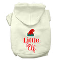 Load image into Gallery viewer, Christmas Pet Hoodie Screen Printed, "Little Elf"
