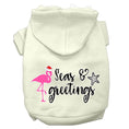 Load image into Gallery viewer, Christmas Pet Hoodie Screen Printed, "Seas & Greetings"
