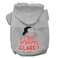 Load image into Gallery viewer, Christmas Pet Hoodie Screen Printed, "You Serious Clark?"
