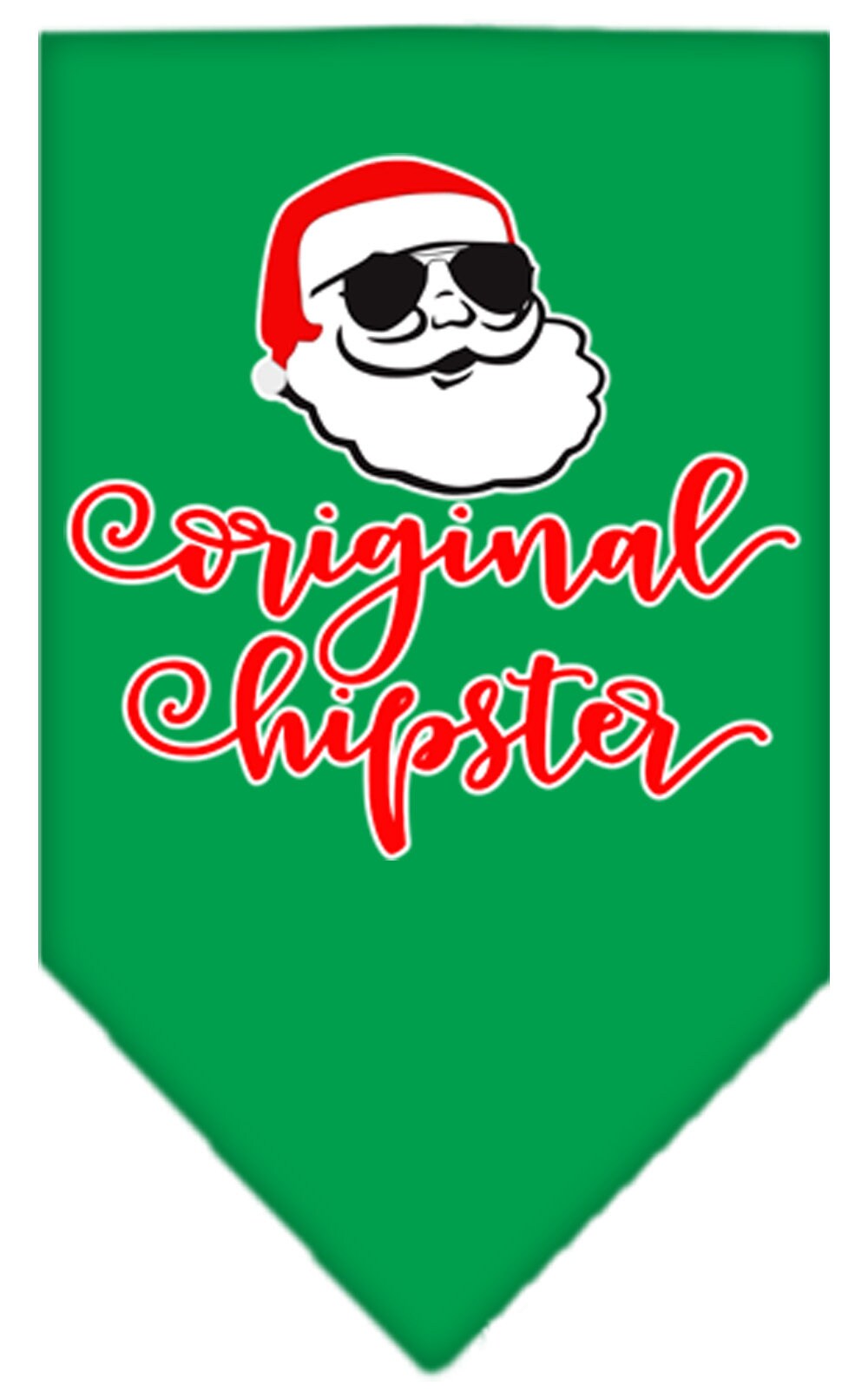 Christmas Pet Bandana "Original Hipster"