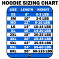 Load image into Gallery viewer, Pet Dog & Cat Hoodie Screen Printed, "American Flag Heart"
