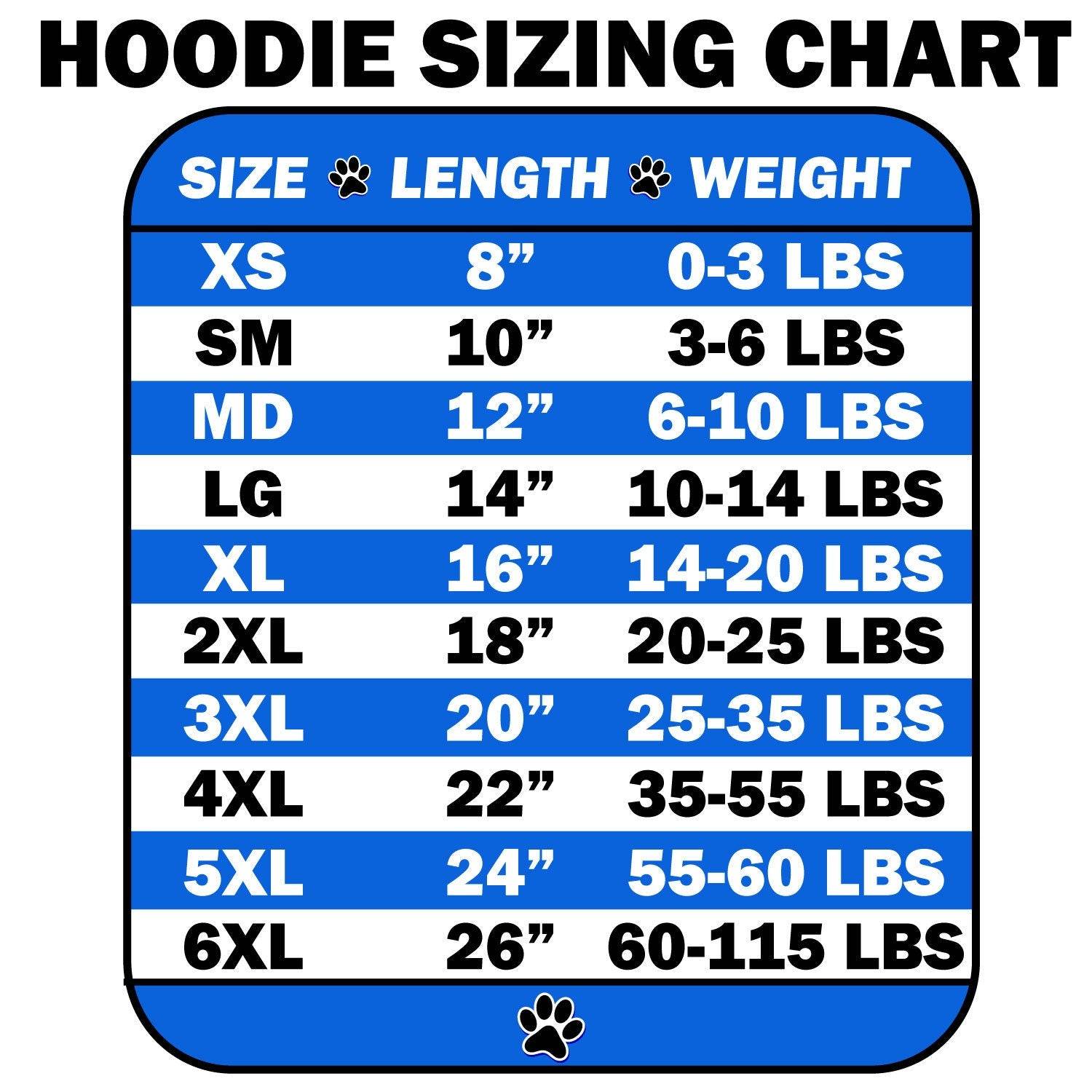 Pet Hoodie "Paws And Stripes"