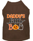 Load image into Gallery viewer, Halloween Pet Dog & Cat Shirt Screen Printed, "Daddy's Little Boo"
