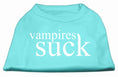 Load image into Gallery viewer, Halloween Pet Dog & Cat Shirt Screen Printed, "Vampires Suck"
