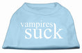 Load image into Gallery viewer, Halloween Pet Dog & Cat Shirt Screen Printed, "Vampires Suck"
