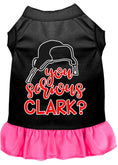 Load image into Gallery viewer, Christmas Pet Dress Screen Printed, "You Serious Clark?"
