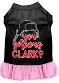 Load image into Gallery viewer, Christmas Pet Dress Screen Printed, "You Serious Clark?"
