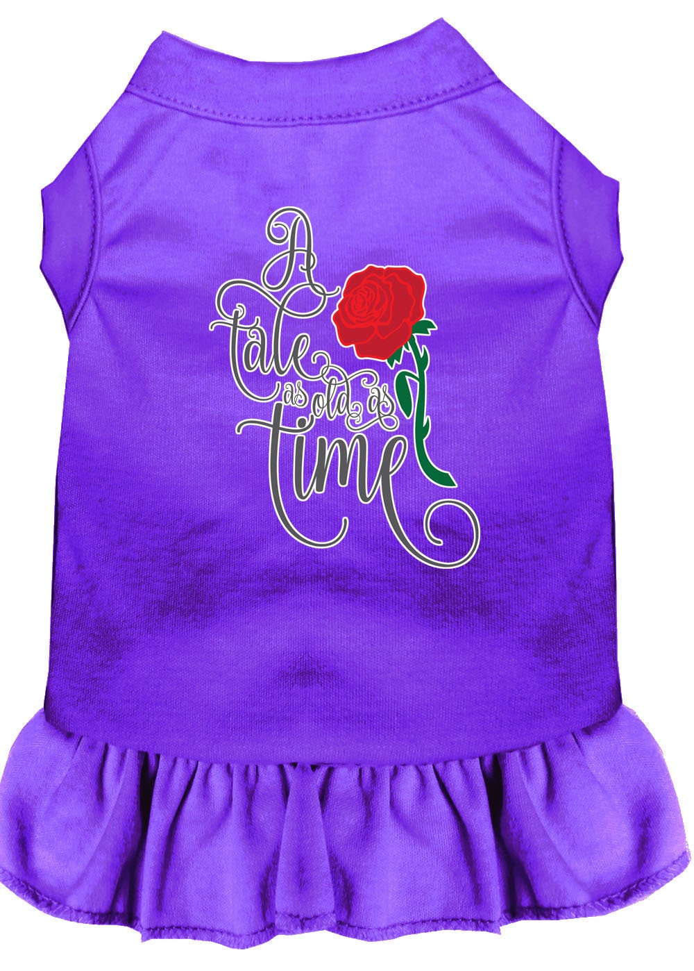 Pet Dress Screen Printed, "Timeless Tale"