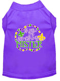 Load image into Gallery viewer, Pet Dog & Cat Shirt Screen Printed, "Throw Me Something Mister"
