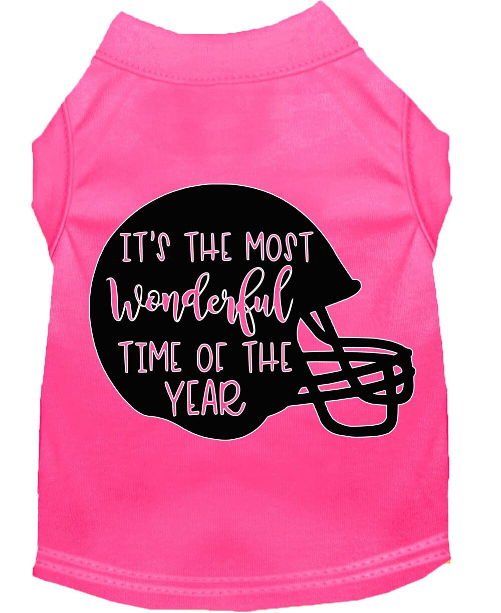 Pet Shirt "It's The Most Wonderful Time Of The Year (Football)"