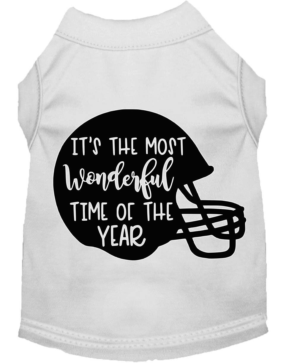 Pet Shirt "It's The Most Wonderful Time Of The Year (Football)"