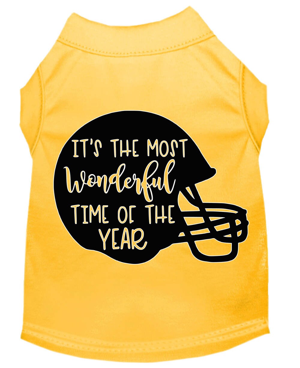 Pet Shirt "It's The Most Wonderful Time Of The Year (Football)"