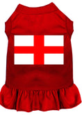 Load image into Gallery viewer, Pet Dress Screen Printed, "St. George's Cross"
