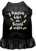Load image into Gallery viewer, Pet Dress "Pumpkin Kisses and Harvest Wishes"

