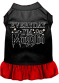 Load image into Gallery viewer, Pet Dress "Everyday I'm Mugglin"
