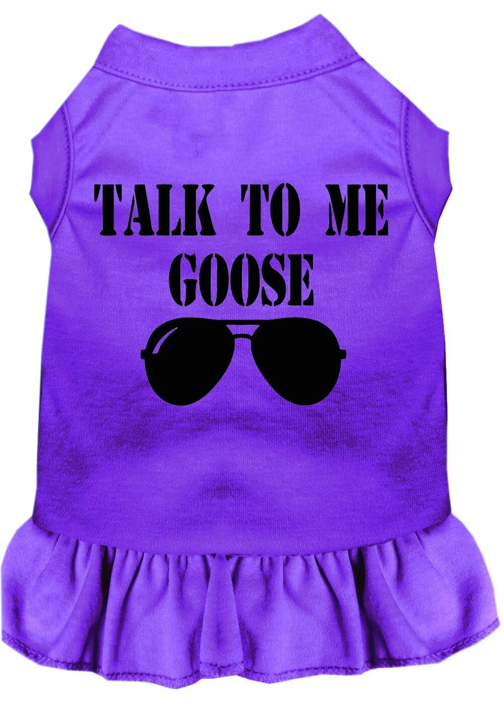 Pet Dress "Talk To Me Goose"
