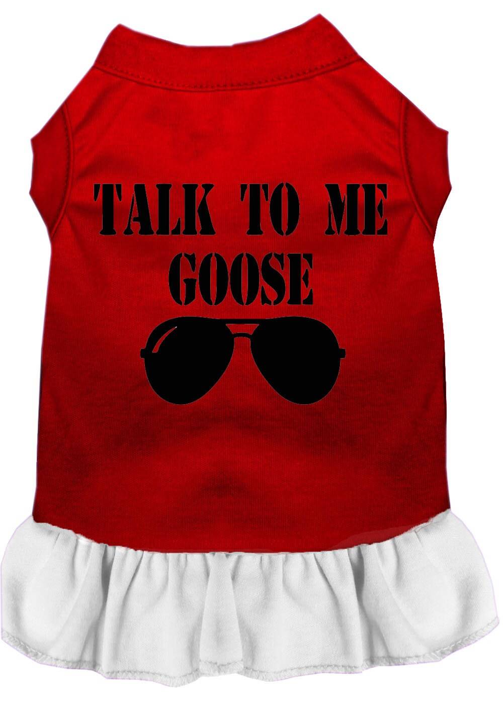Pet Dress "Talk To Me Goose"
