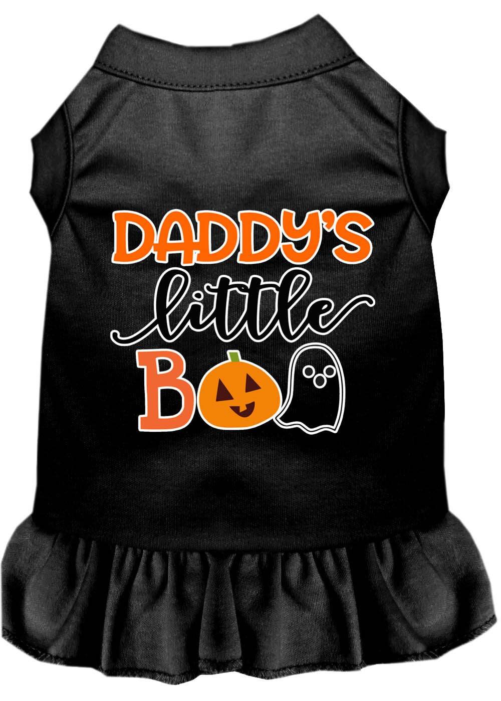 Halloween Pet Dress "Daddy's Little Boo"