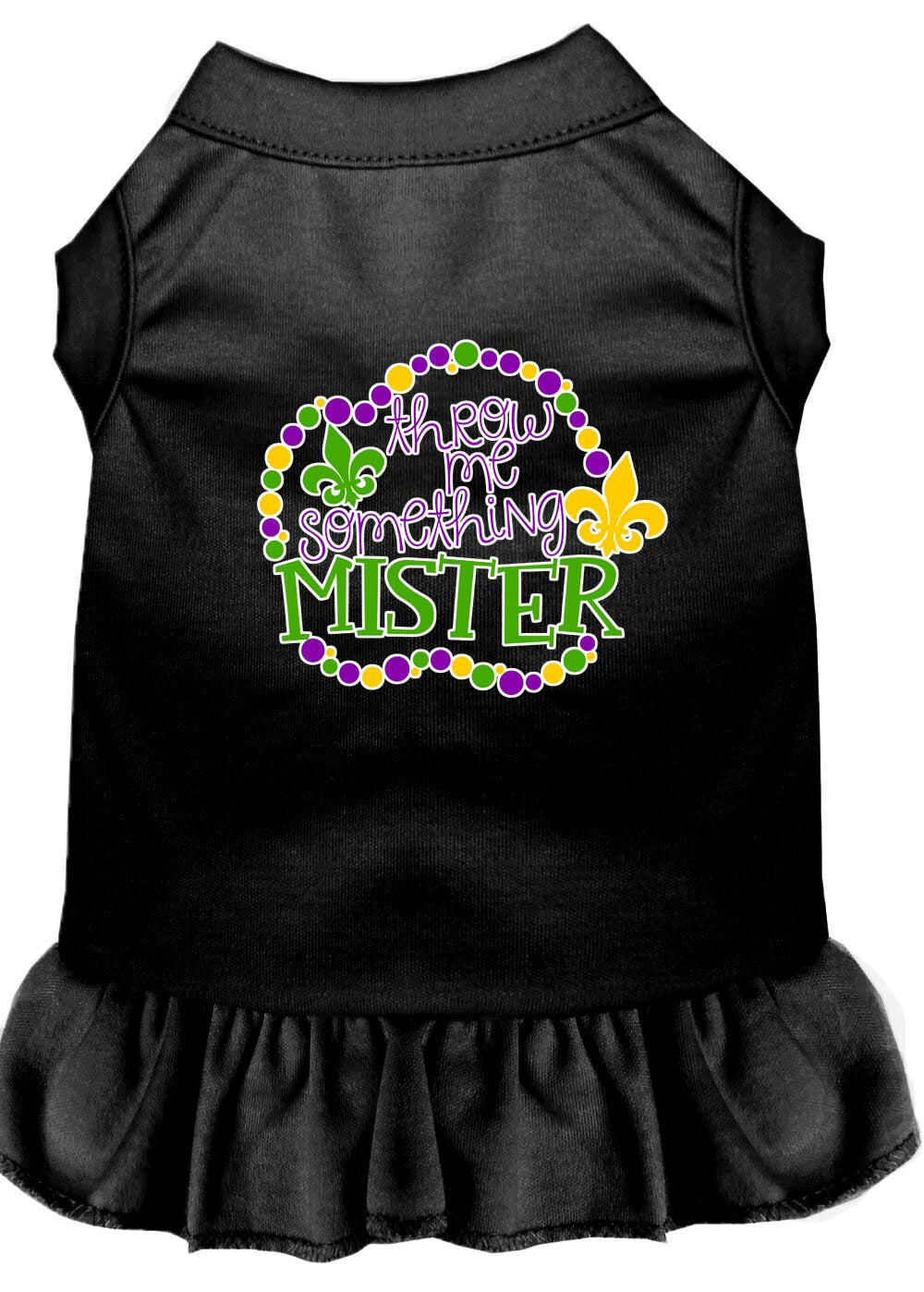 Pet Dress "Throw Me Something Mister"