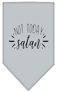 Load image into Gallery viewer, Pet and Dog Bandana Screen Printed, "Not Today Satan"
