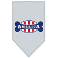 Load image into Gallery viewer, Pet and Dog Bandana Screen Printed, "Bonely In America"
