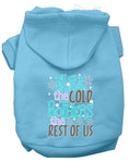 Load image into Gallery viewer, Pet Hoodie "Elsa, The Cold Bothers Us"
