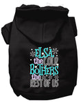 Load image into Gallery viewer, Pet Hoodie "Elsa, The Cold Bothers Us"
