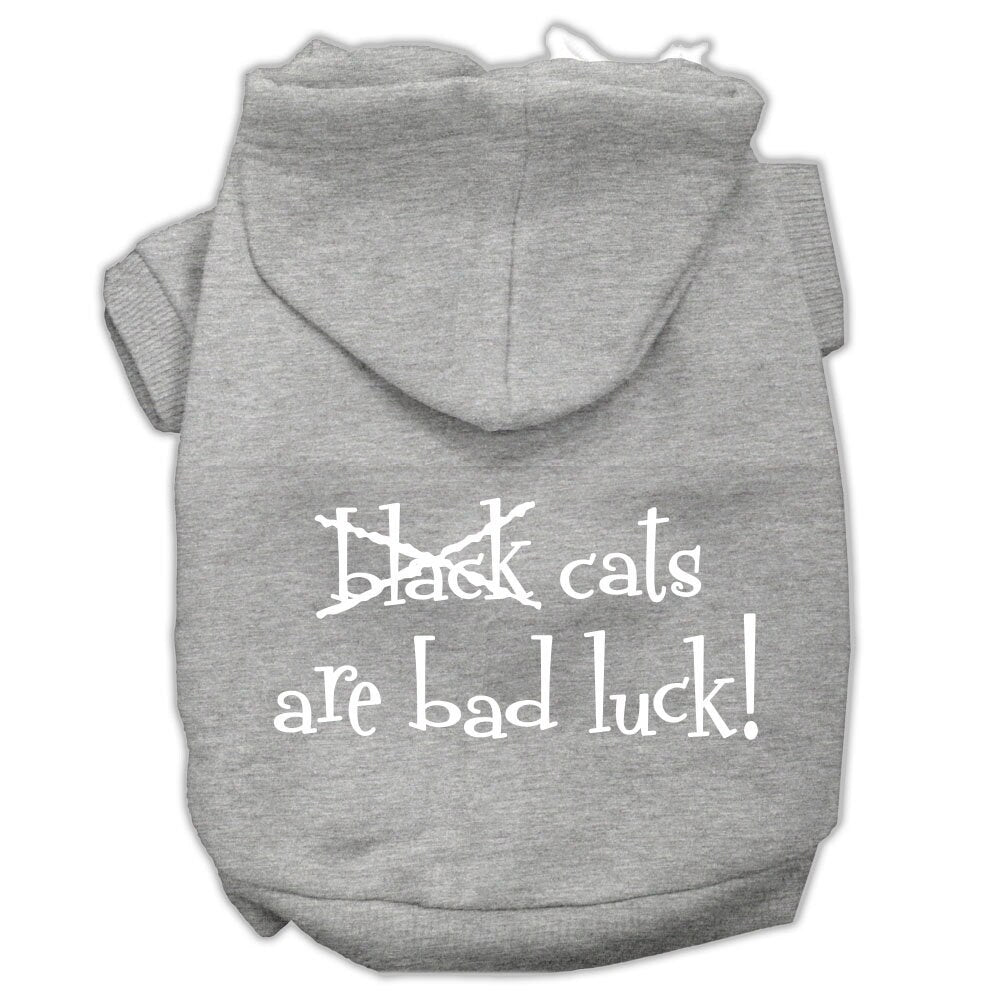 Halloween Pet Hoodie "Black Cats Are Bad Luck"