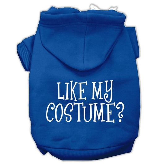 Halloween Pet Hoodie, "Like My Costume?"