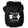 Load image into Gallery viewer, Halloween Pet Hoodie "Here For The Boos"
