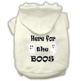 Load image into Gallery viewer, Halloween Pet Hoodie "Here For The Boos"
