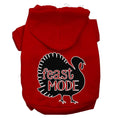 Load image into Gallery viewer, Thanksgiving Pet, Dog and Cat Hoodie Screen Printed, "Feast Mode"
