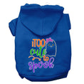 Load image into Gallery viewer, Halloween Pet Hoodie, "Too Cute To Spook Girly Ghost"
