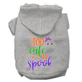 Load image into Gallery viewer, Halloween Pet Hoodie, "Too Cute To Spook Girly Ghost"
