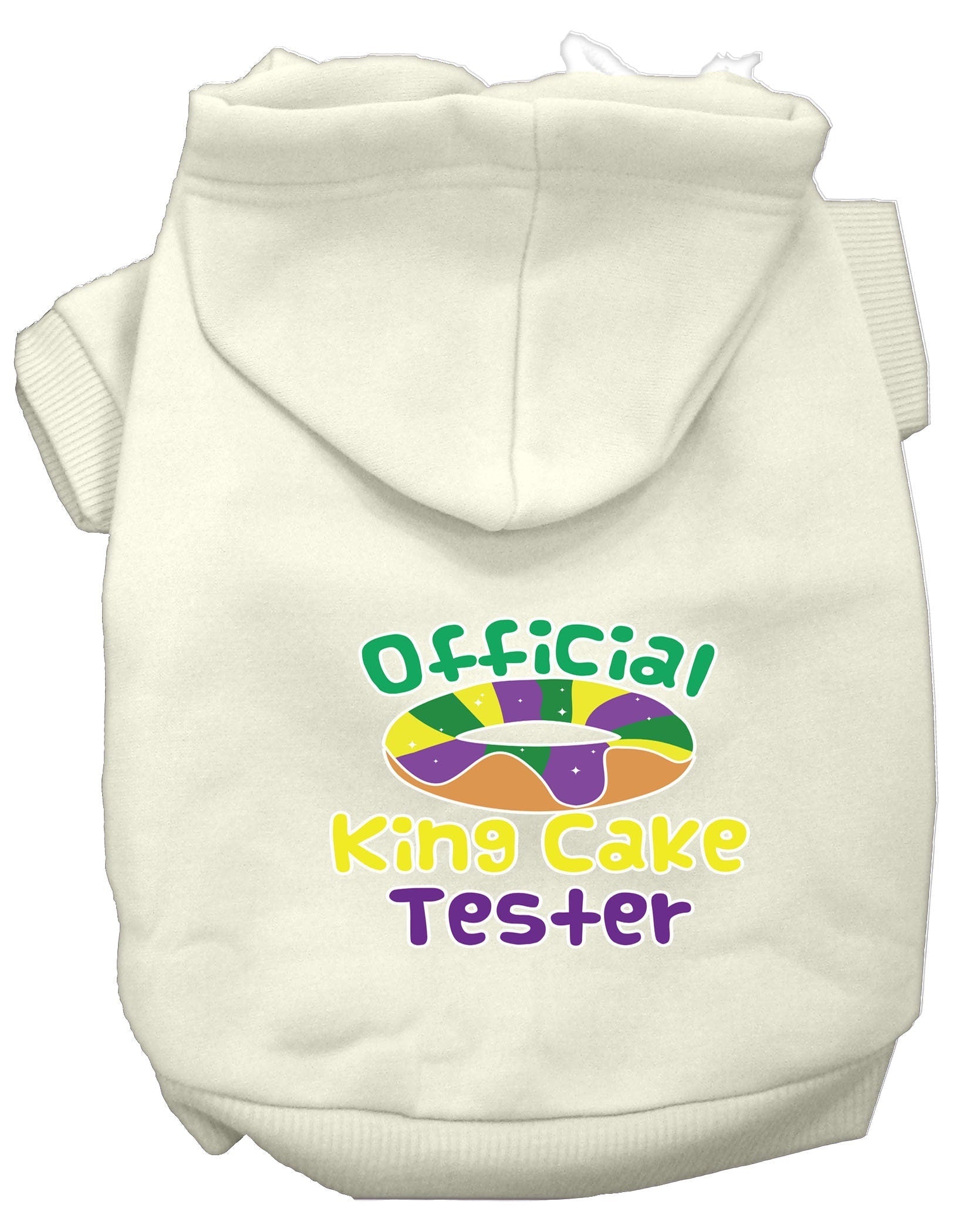 Pet Hoodie "King Cake Tester"